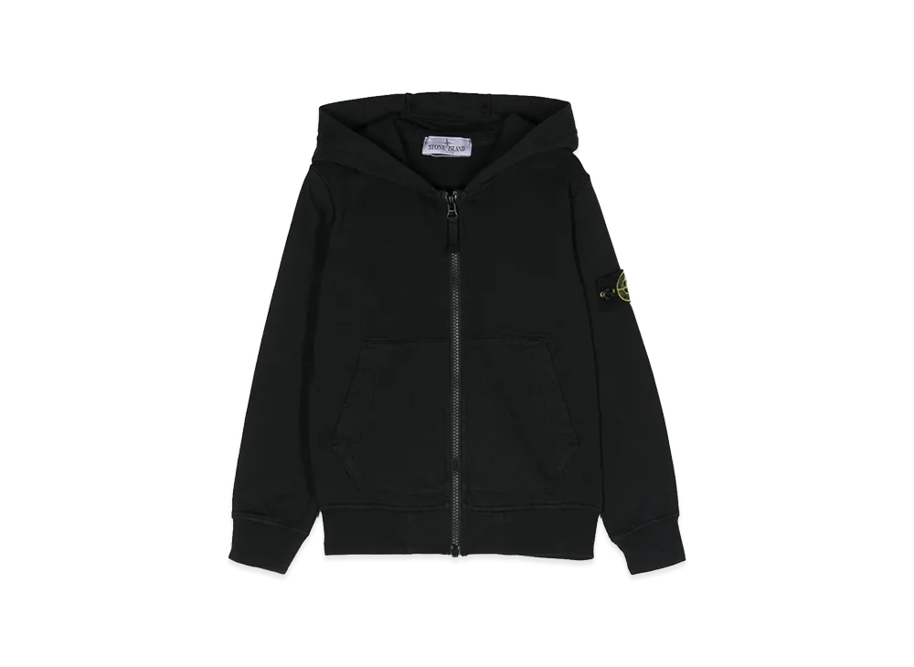 Stone Island Kids Hoodie "Black"