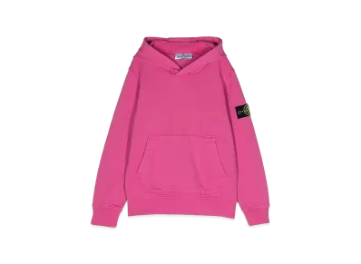 Stone Island Kids Hoodie "Fuchsia"