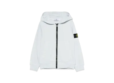 Stone Island Kids Hoodie "Light Blue"