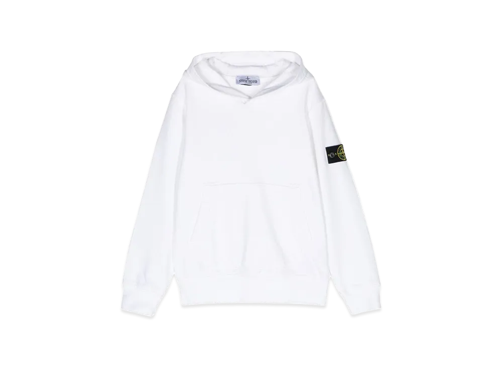 Stone Island Kids Hoodie "White"