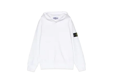 Stone Island Kids Hoodie "White"