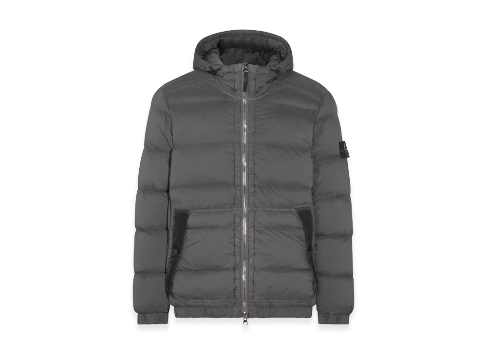 Stone Island Seamless Tunnel Nylon Down Jacket "Gray"