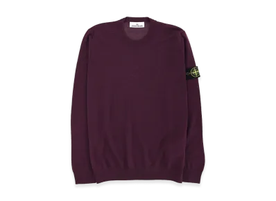 Stone Island Crew Neck Sweater "Bordeaux"