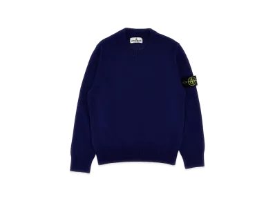 Stone Island Kids Logo Patch Sweater "Blue"