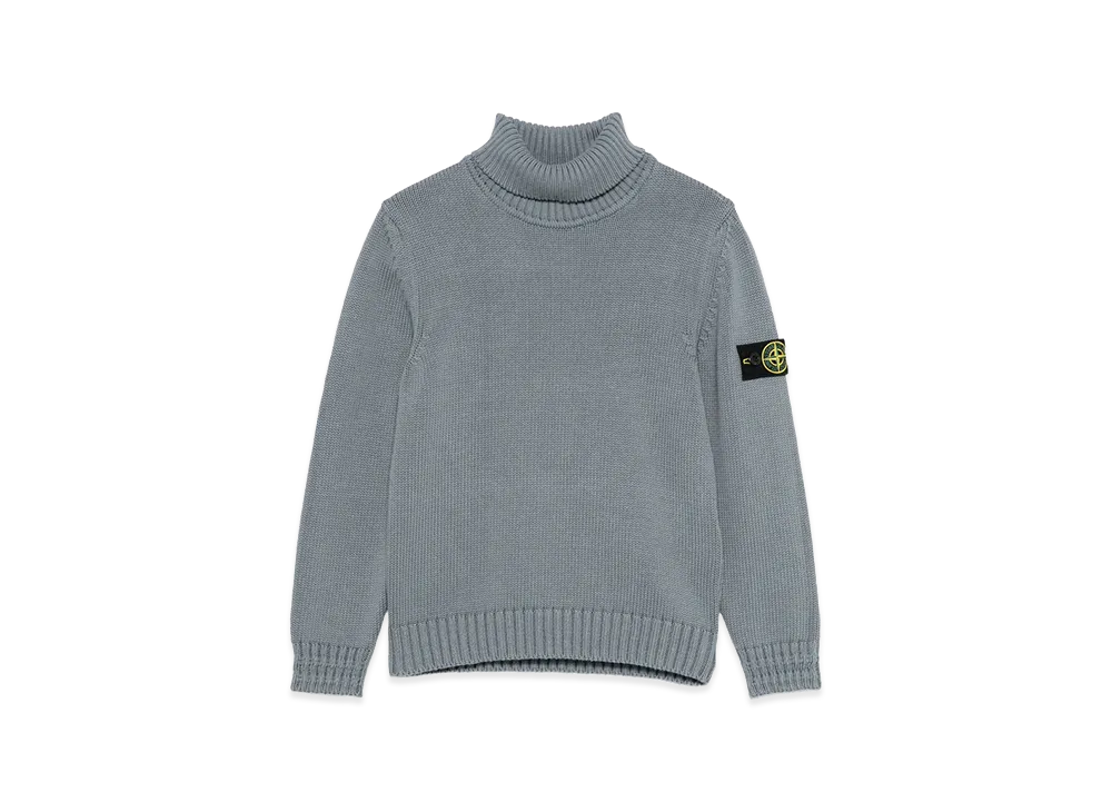 Stone Island Kids Sweaters "Gray"