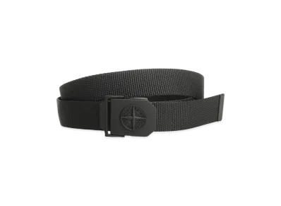Stone Island Ribbon Belt "Black"