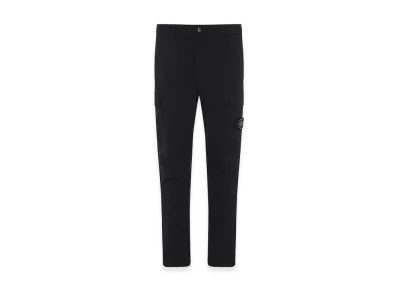 Stone Island Cargo Pants With Logo "Black"