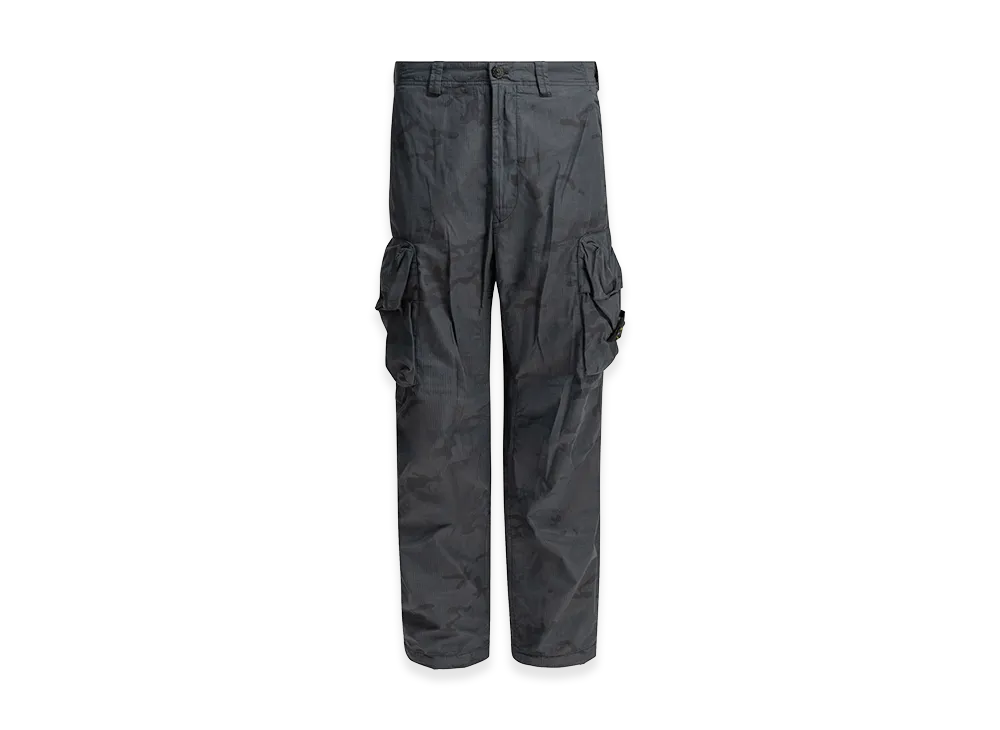 Stone Island Cargo Pants With Logo "Blue"