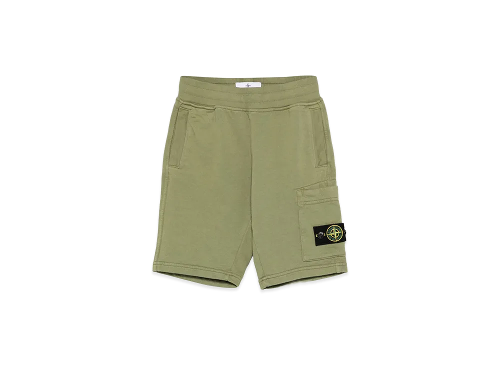 Stone Island Kids Shorts "Green"