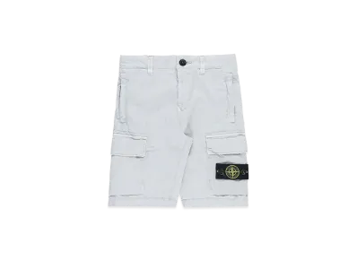Stone Island Kids Shorts "Light Blue"