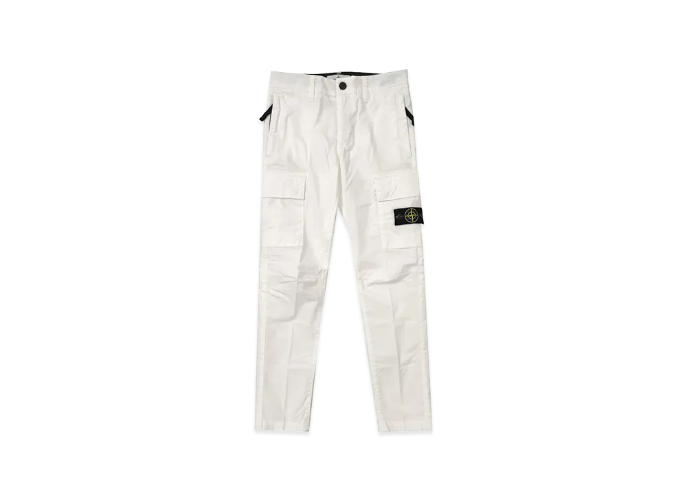 Stone Island Kids Trousers "White"