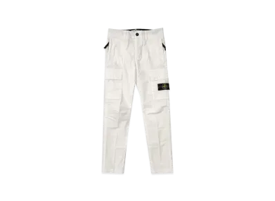 Stone Island Kids Trousers "White"