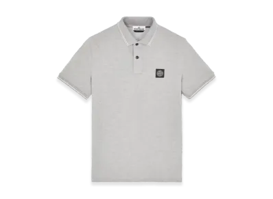 Stone Island Polo Shirt "Melange Grey"