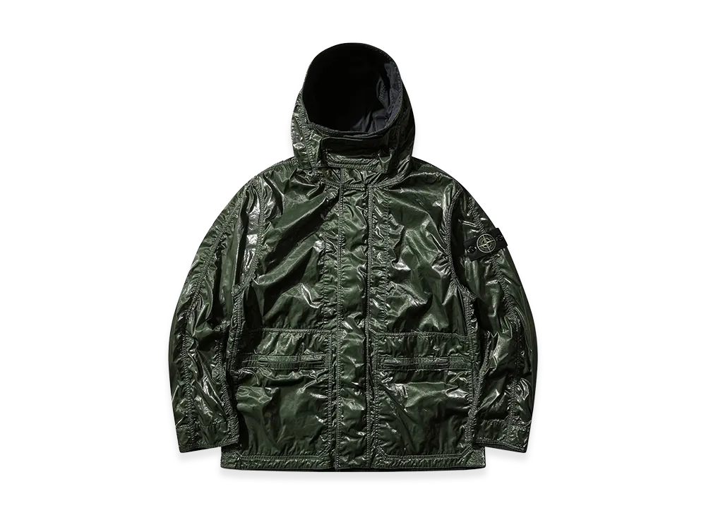 Stone Island x New Balance Nylon Prismatico-TC Hooded Jacket "Juniper"