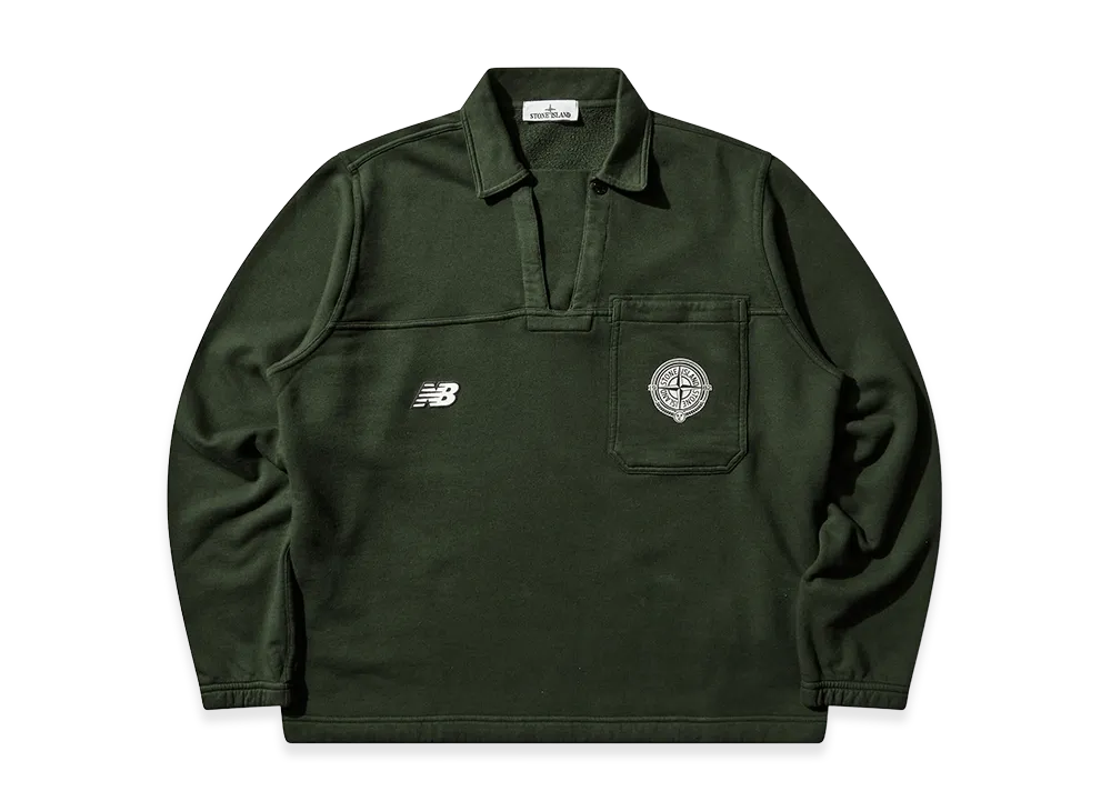 Stone Island x New Balance Polo Shirt "Juniper"