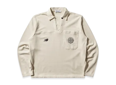Stone Island x New Balance Polo Shirt "Ivory"