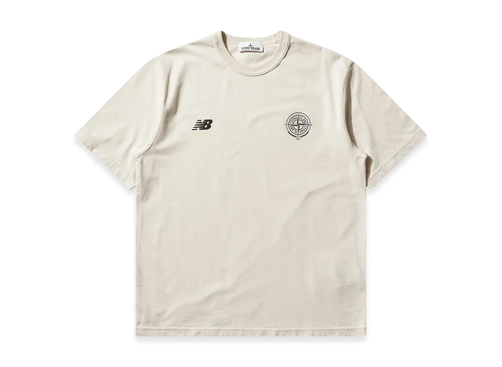 Stone Island x New Balance Shortsleeve T-Shirt "Ivory"
