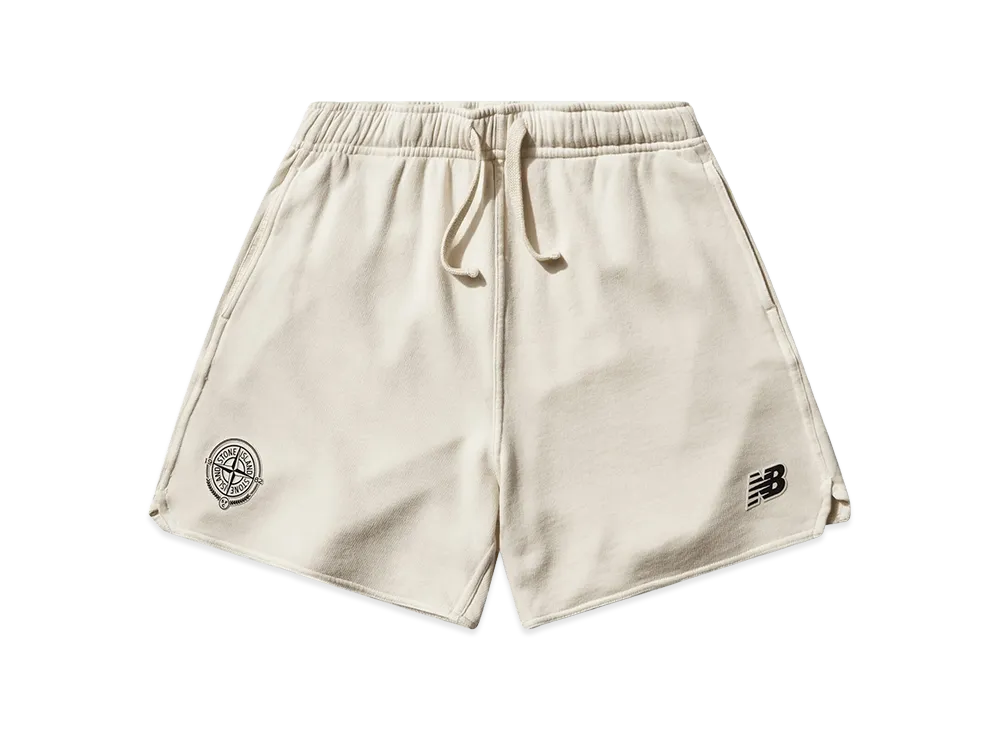 Stone Island x New Balance Bermuda Shorts "Ivory"