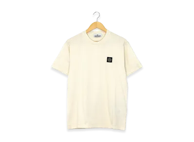 Stone Island 60/2 Cotton Jersey Short Sleeve T-Shirt "Ivory"