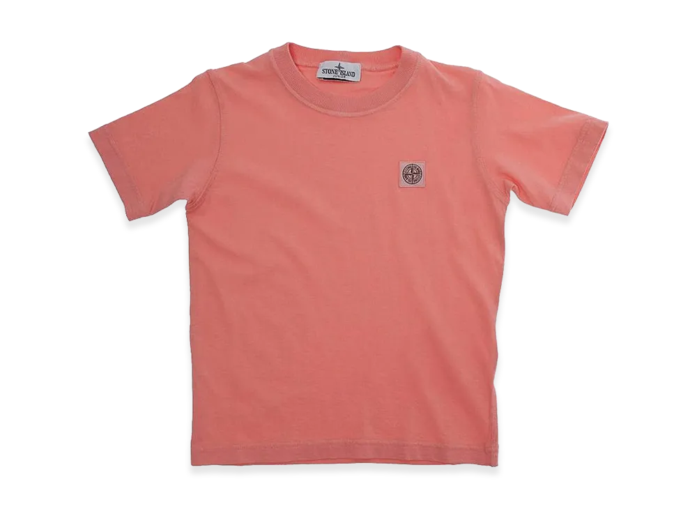 Stone Island T-Shirt with Logo Application "Nude/Neutrals"