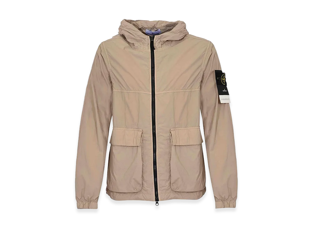 Stone Island Parka in Desert Frosted Nylon "Camel"