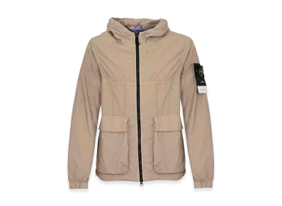 Stone Island Parka in Desert Frosted Nylon "Camel"