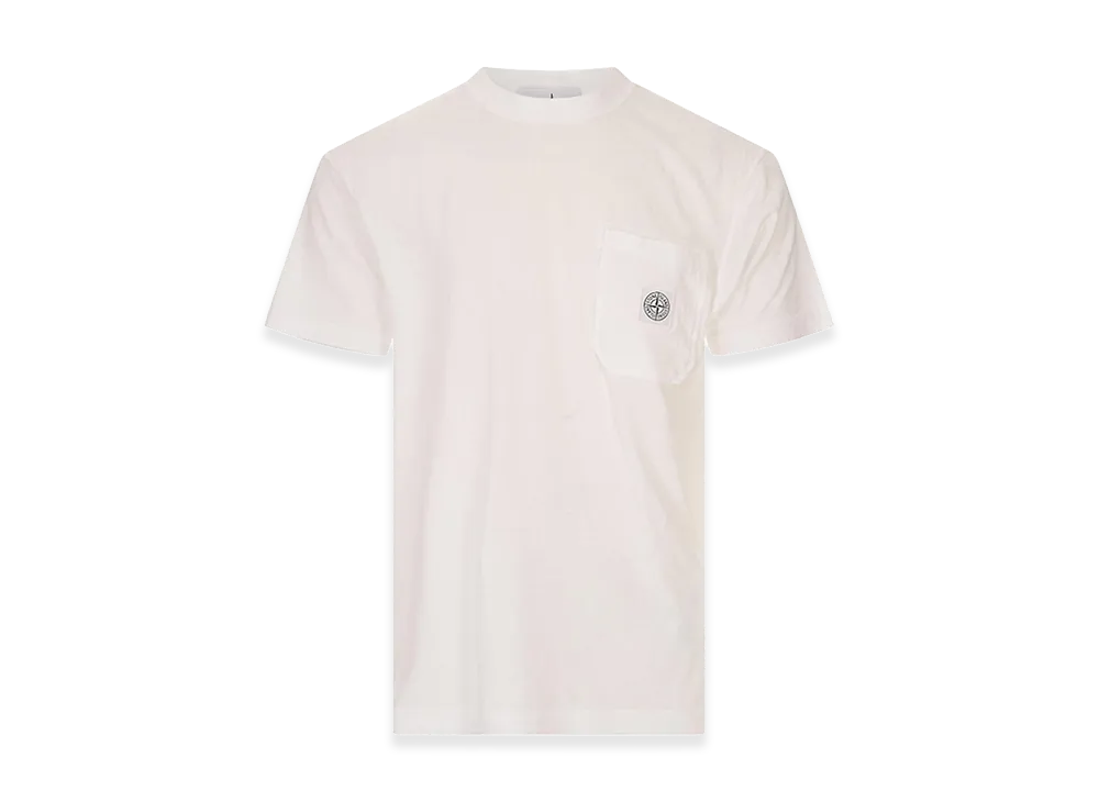 Stone Island Compass Patch T-Shirt "White"