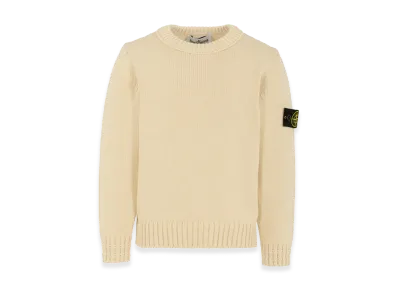 Stone Island Kids Jersey with Logo "White"