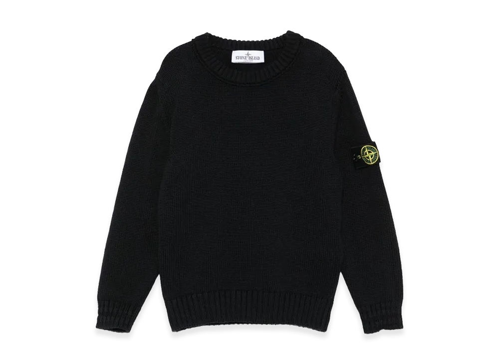Stone Island Kids Jersey with Logo "Blue"