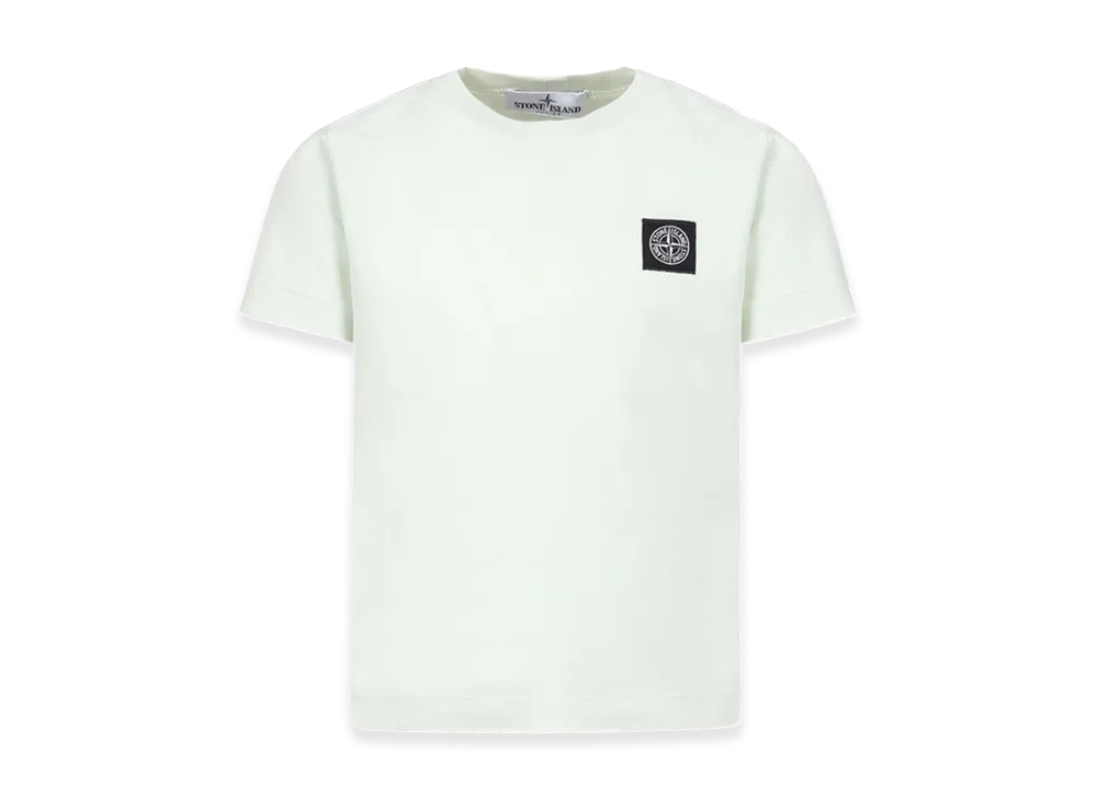 Stone Island Kids T-Shirt with Logo "White"