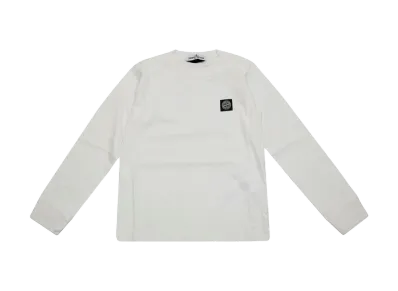 Stone Island Kids T-Shirt with Logo "White"