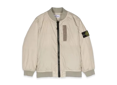 Stone Island Kids Jacket with Logo "Beige"