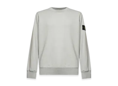 Stone Island Organic Cotton Crewneck Sweatshirt "Green"