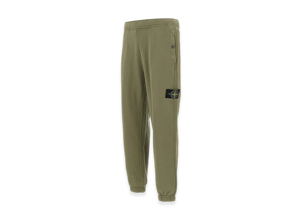 Stone Island Cotton Jogger Trousers "Military Green"