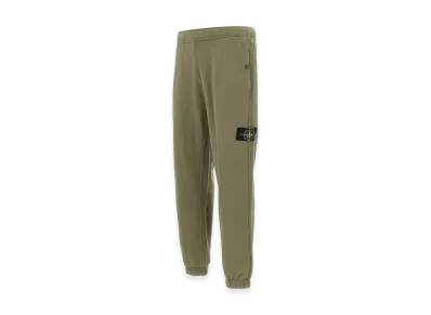 Stone Island Cotton Jogger Trousers "Military Green"
