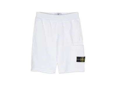 Stone Island Kids Bermuda Sweatshirt "White"