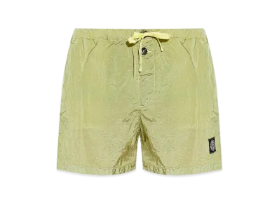 Stone Island Cotton Shorts "Yellow"