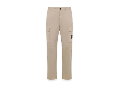 Stone Island Cotton Pants "Beige"