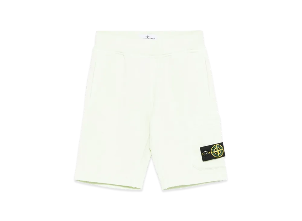 Stone Island Kids Sweatshirt Shorts "Green"