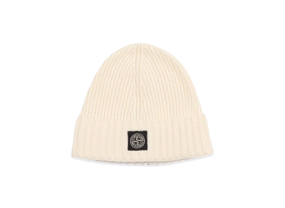Stone Island Kids Beanie "White"