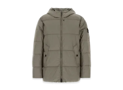 Stone Island Nylon Down Jacket "Gray"