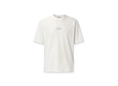 Stone Island Regular Fit T-Shirt with archivio Print "White"
