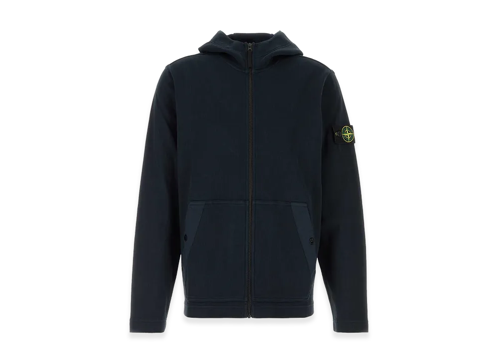 Stone Island Cotton Sweatshirt "Navy Blue"