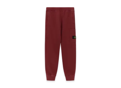 Stone Island Kids badge Logo Cargo Joggers "Bordeaux"