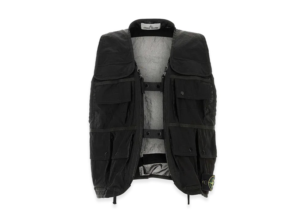 Stone Island Nylon Vest "Black"