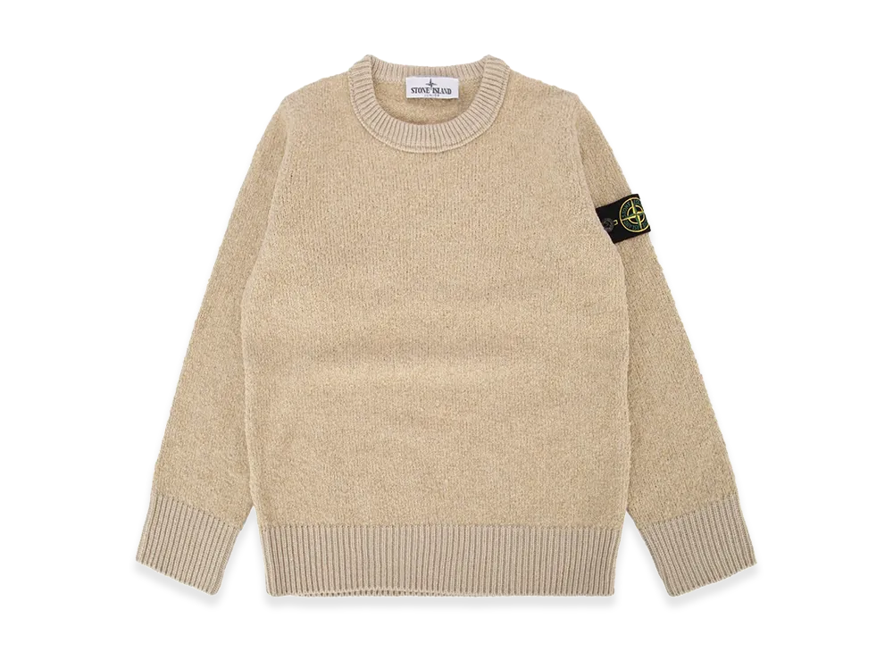 Stone Island Kids Crew Neck "Sandmelange"