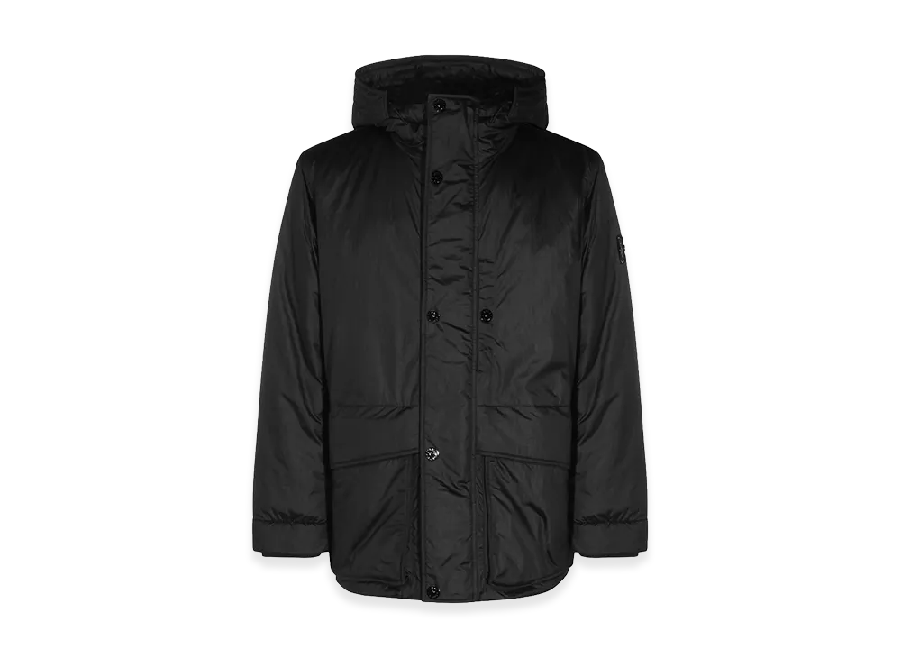 Stone Island Nylon and Polyester Parka "Black"