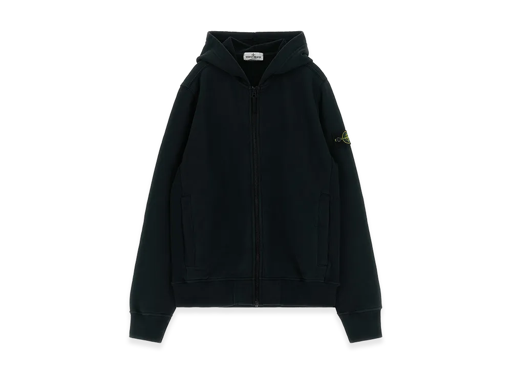 Stone Island Kids badge Logo Hoodie "Black"