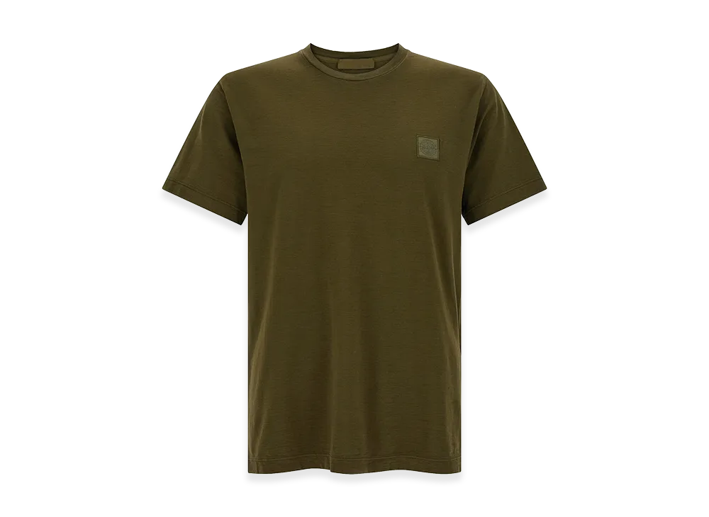 Stone Island badge Ghost T-Shirt "Green"