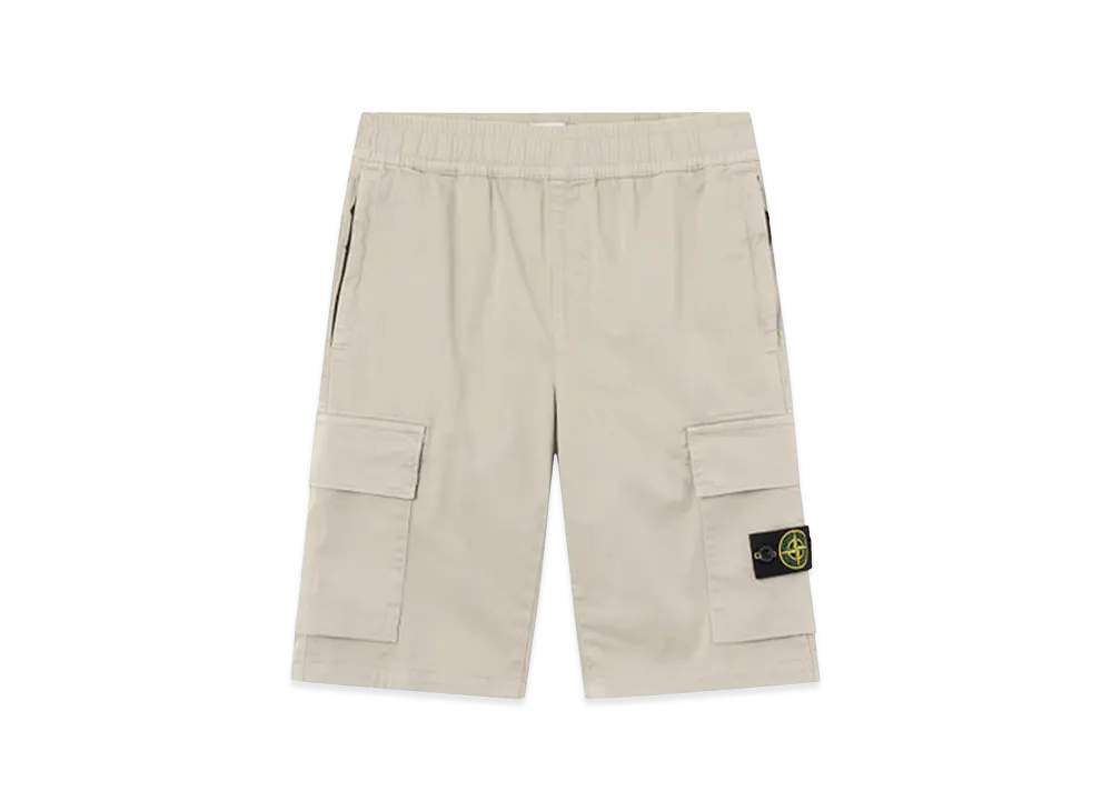 Stone Island Bermuda Shorts with Logo "Gray"